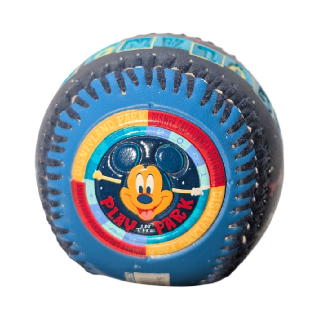 DisneyParks Play in the Park Soft Baseball Disneyland Mickey Mouse Souvenir Ball